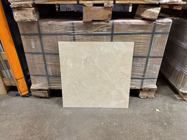 28,80 m2 keramische marmerlook beige 60x60 - afbeelding 4 van  5