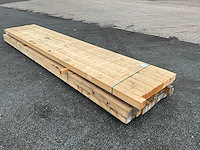 28x bouwhout 100x100x5100mm - afbeelding 6 van  8