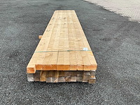 28x bouwhout 100x100x5100mm - afbeelding 7 van  8