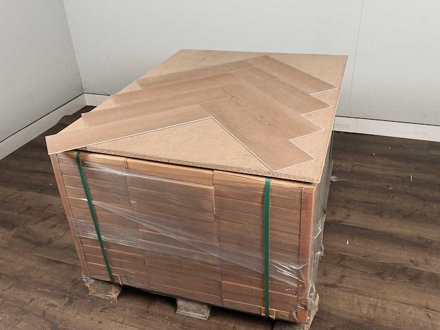 29 m2 pvc spc click visgraat - 610 x 150 x 5 mm - afbeelding 2 van  2