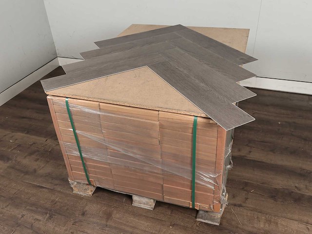 29 m2 pvc spc click visgraat met xps onderlaag - 610 x 150 x 5 mm - afbeelding 4 van  4