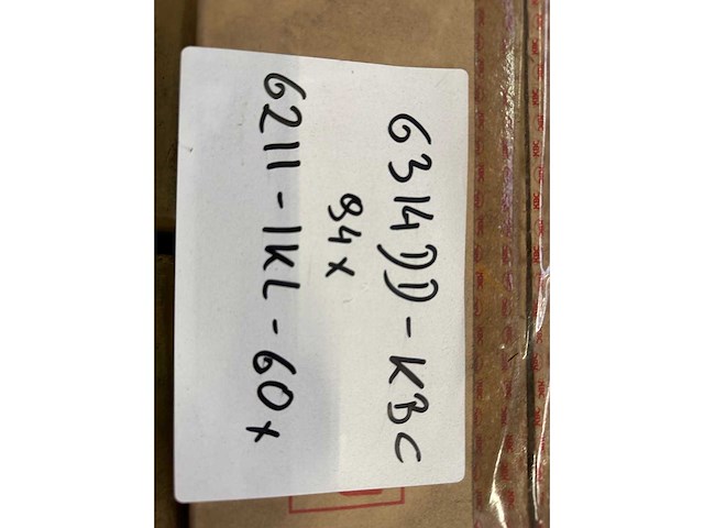 293kg bearings (6314dd & 6211) from mixed brands - afbeelding 4 van  5