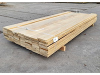 29m2 afrikaans eiken vloerdelen 18 x 140 mm, lengte 240cm ( 86x ) - afbeelding 2 van  4