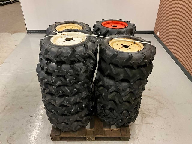 29x 5.00-12 minitractor band met velg - afbeelding 2 van  9