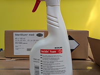 29x doos à 16 stuks desinfectie- en reinigingsschuim ecolab, incidin foam - afbeelding 4 van  6