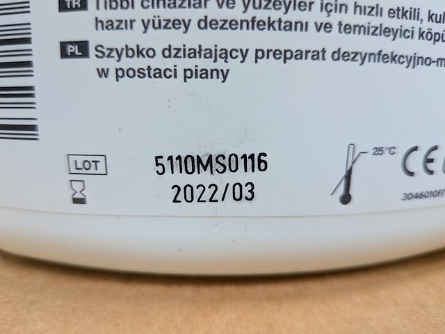 29x doos à 16 stuks desinfectie- en reinigingsschuim ecolab, incidin foam - afbeelding 6 van  6