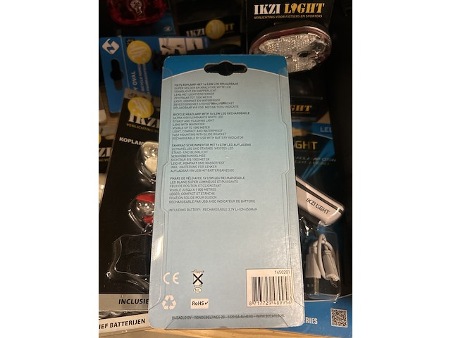 29x fietsaccessoires w.o. verlichting, telefoonhouder w.o. selle royal, ikzi - afbeelding 5 van  10