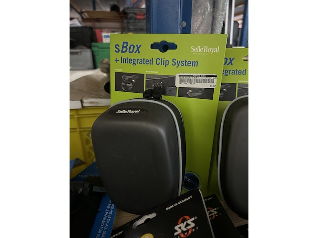 29x fietsaccessoires w.o. verlichting, telefoonhouder w.o. selle royal, ikzi - afbeelding 7 van  10