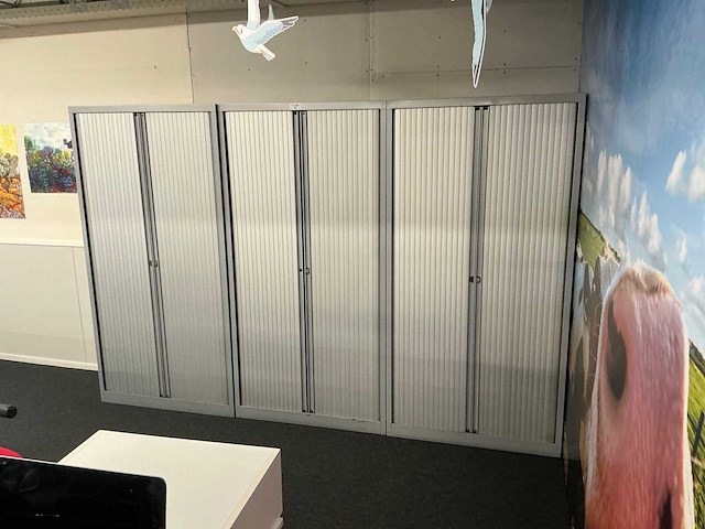 2deurs archiefkast (3x) - afbeelding 1 van  4