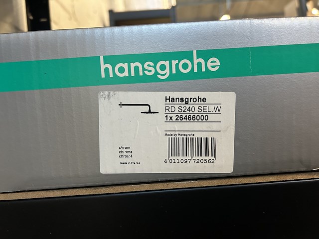 2jet hoofddouche hansgrohe, raindance select s 240 26466000 - afbeelding 2 van  2