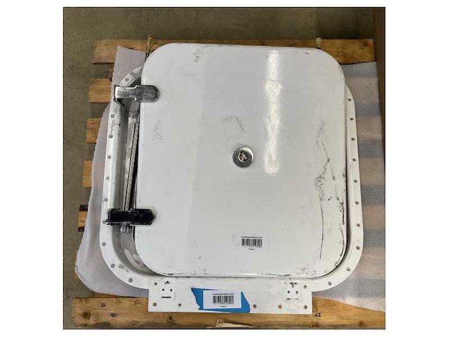 2nd choise stainless steel nemo watertight access hatch with lock 490 x 430 ln a30 fd - 379480 - afbeelding 5 van  5