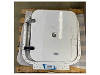 2nd choise stainless steel nemo watertight access hatch with lock 490 x 430 ln a30 fd - 379480 - afbeelding 5 van  5