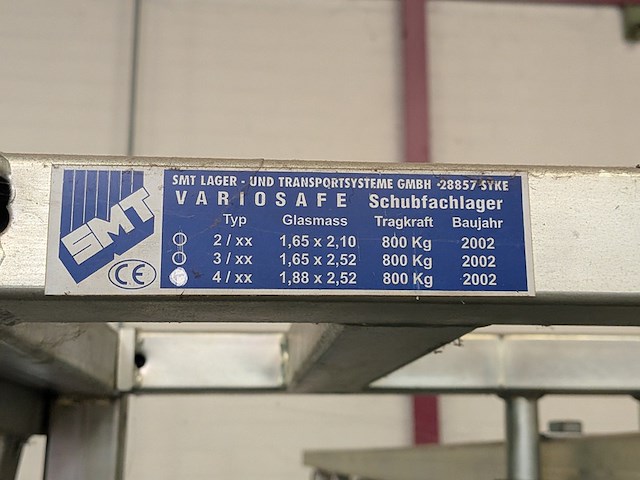 2x 10-vaks glasmagazijn smt, variosafe 4/xx, bouwjaar 2002 - afbeelding 63 van  68