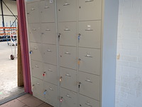 2x 10-vaks lockerkast - afbeelding 2 van  5