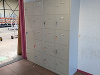2x 10-vaks lockerkast - afbeelding 3 van  5