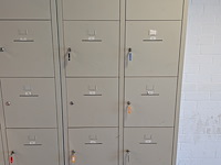 2x 10-vaks lockerkast - afbeelding 4 van  5