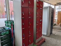 2x 10-vaks lockerkast - afbeelding 1 van  6