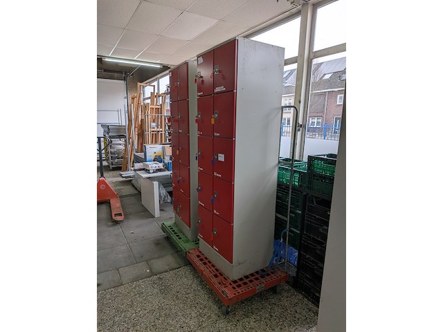 2x 10-vaks lockerkast - afbeelding 2 van  6