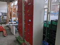 2x 10-vaks lockerkast - afbeelding 2 van  6