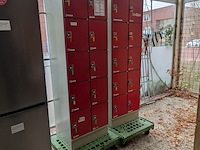 2x 10-vaks lockerkast - afbeelding 1 van  6