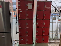 2x 10-vaks lockerkast - afbeelding 2 van  6