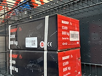 2x 1.5m rateltakel met certificaat hadef, 53/09 800kg - afbeelding 3 van  3