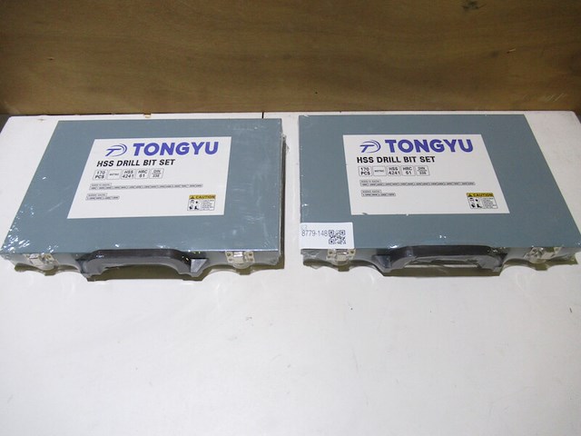 2x 170-dlg metaalborenset tongy tools, hss 4241 - afbeelding 4 van  4