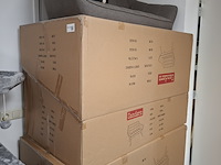 2x 2-zits bank grijs - afbeelding 3 van  3