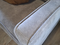 2x 2-zitsbank combi, grijs - afbeelding 9 van  11