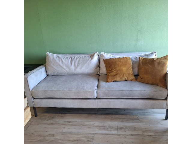 2x 2-zitsbank combi, grijs - afbeelding 11 van  11