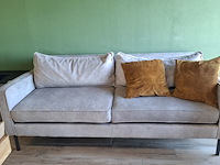 2x 2-zitsbank combi, grijs - afbeelding 11 van  11