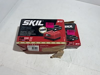 2x 20v accu's 2.0ah + snellader, skil, 3136aa en 3107aa - afbeelding 1 van  5