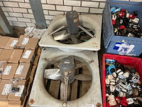 2x 220 ventilatoren met temperatuursensoren - afbeelding 2 van  6