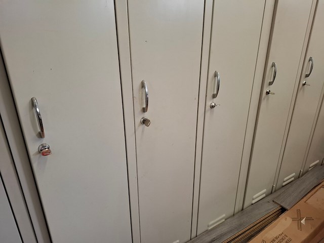2x 3-deurs en 1x 2-deurs lockerkast - afbeelding 2 van  3