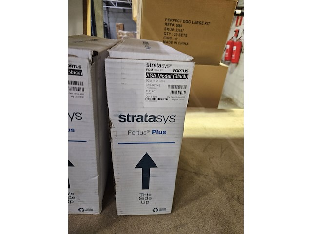 2x 3d-printerfilament stratasys fortus, plus asa model, zwart - afbeelding 2 van  2