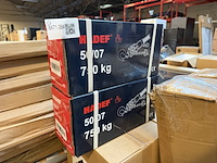 2x 3m rateltakel met certificaat hadef, 50/07 750 kg - afbeelding 2 van  3