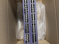 2x 48-poorts 10g aggregation switch (core), extreme networks summit, x670-48x-fb, paars, 2011-2012