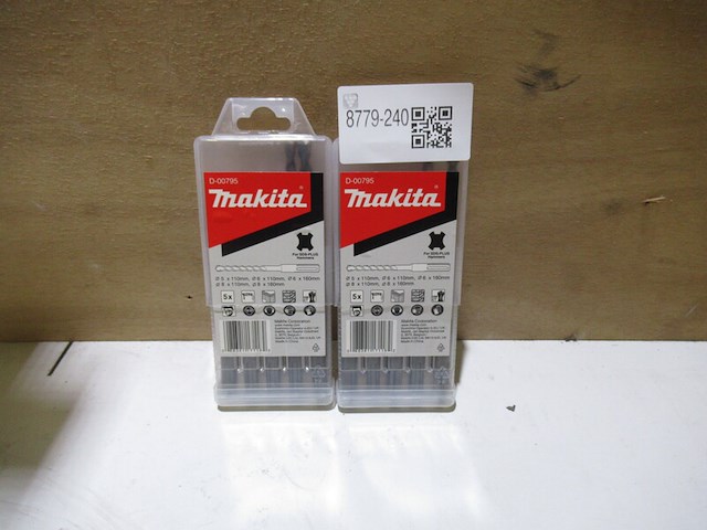 2x 5-dlg borenset sds makita, d-00795 - afbeelding 1 van  2