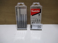 2x 5-dlg sds borenset makita, d00795 - afbeelding 3 van  3