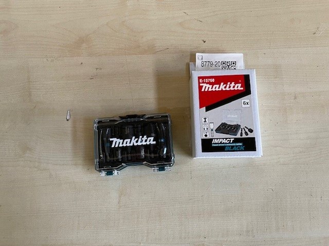 2x 6-dlg doppen set voor accuboormachine. makita, e-15768 - afbeelding 4 van  4