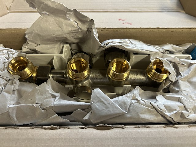 2x aansluitset voor badradiator, multiblock - afbeelding 3 van  4