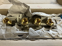 2x aansluitset voor badradiator, multiblock - afbeelding 3 van  4
