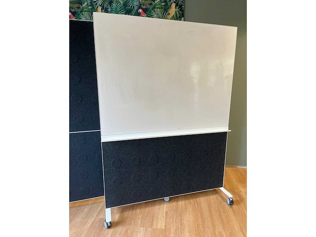2x abstracta alumi combi - akoestisch whiteboard - afbeelding 4 van  9