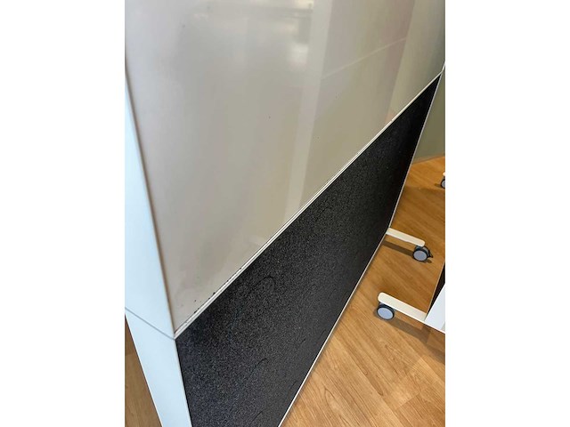 2x abstracta alumi combi - akoestisch whiteboard - afbeelding 4 van  4