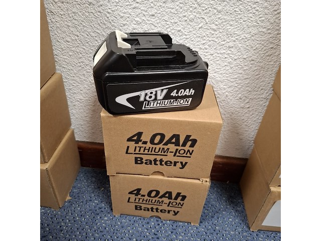 2x accu 18v - 4.0ah - afbeelding 1 van  5