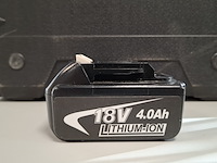 2x accu 18v - 4.0ah - afbeelding 2 van  5