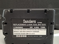 2x accu 18v - 4.0ah - afbeelding 6 van  6