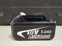 2x accu 18v - 5.0ah mkt - afbeelding 2 van  6