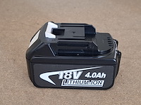 2x accu | 18v 4.0ah - afbeelding 2 van  4