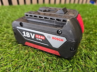 2x accu 18v 5.0 ah bosch professional, lion
